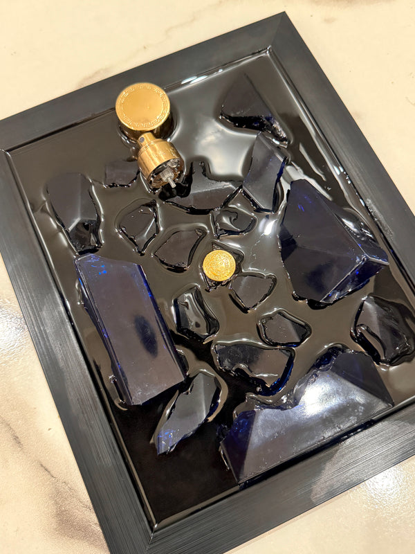 Versace Dylan Blue Luxury Art Piece